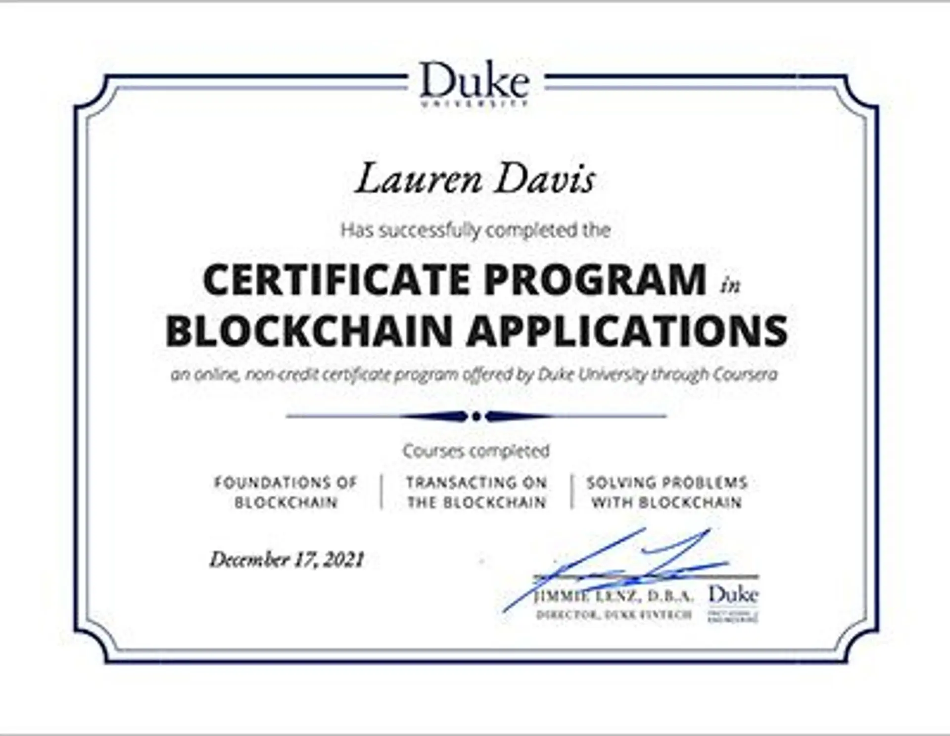 🧑🎓 Education Certificates
